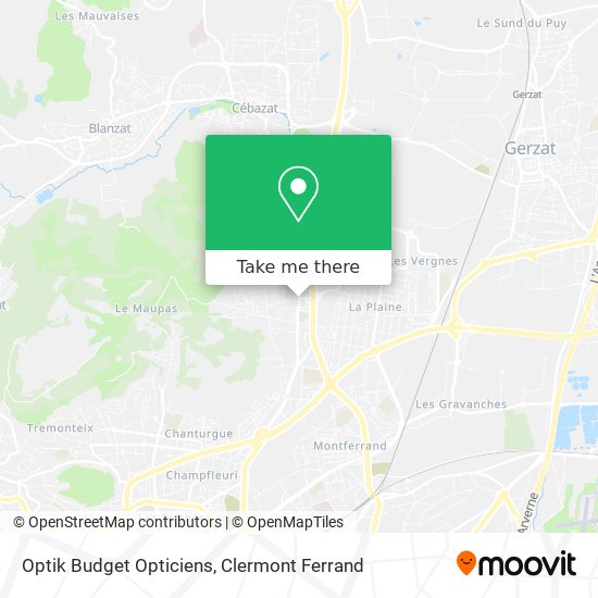 Optik Budget Opticiens map