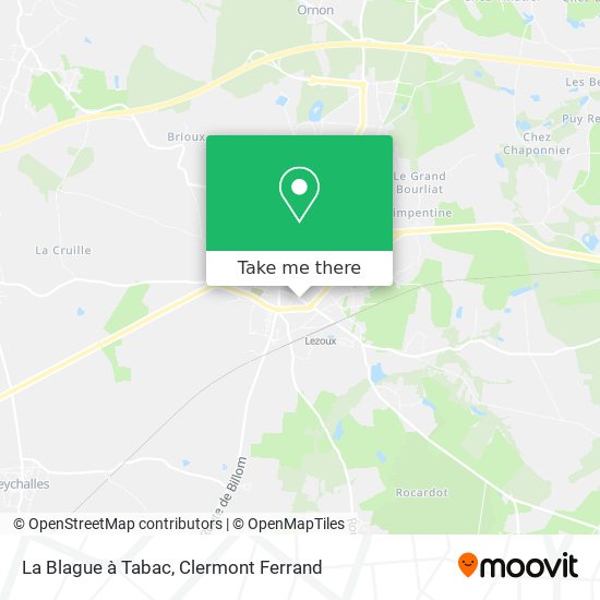 La Blague à Tabac map