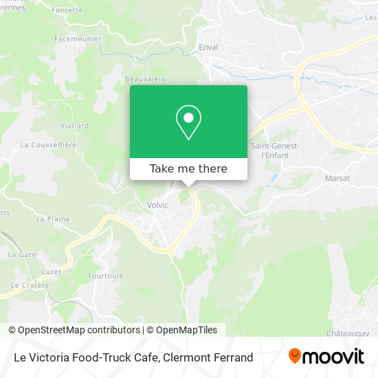 Le Victoria Food-Truck Cafe map