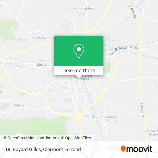 Dr. Bayard Gilles map