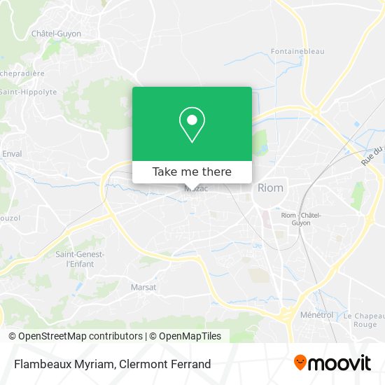 Flambeaux Myriam map