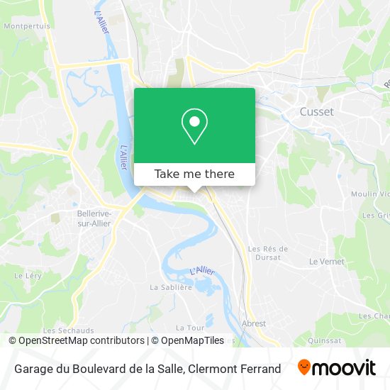 Garage du Boulevard de la Salle map
