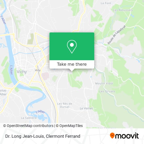 Dr. Long Jean-Louis map