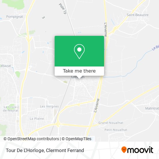 Tour De L'Horloge map