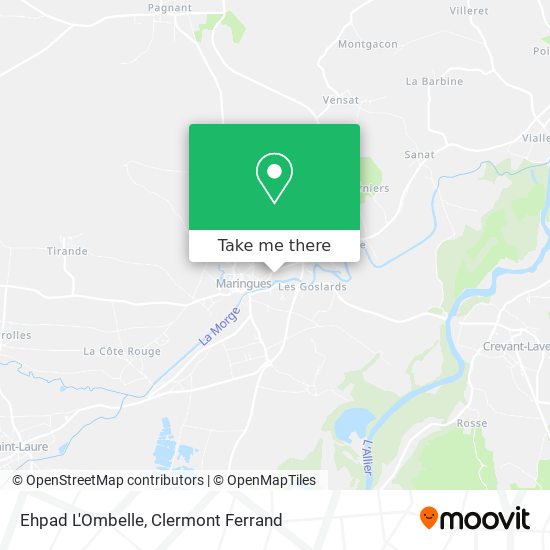 Ehpad L'Ombelle map