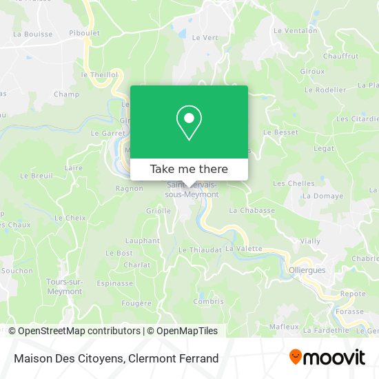 Maison Des Citoyens map