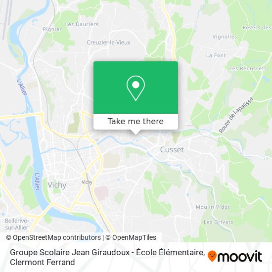 Groupe Scolaire Jean Giraudoux - École Élémentaire map