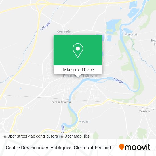Centre Des Finances Publiques map