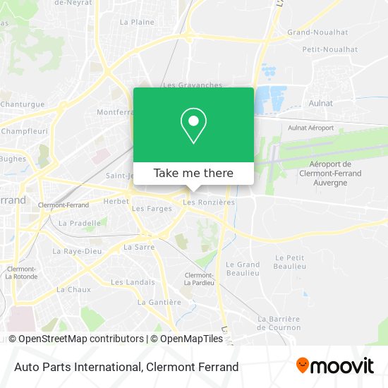 Auto Parts International map