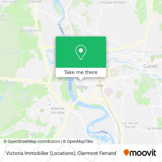 Victoria Immobilier (Locations) map