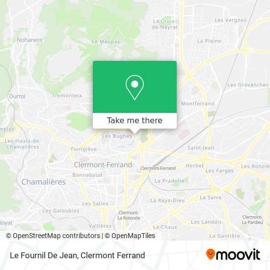 Le Fournil De Jean map
