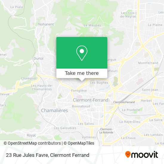 23 Rue Jules Favre map