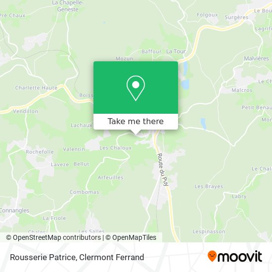 Rousserie Patrice map