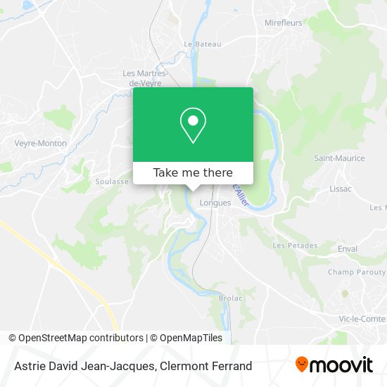 Astrie David Jean-Jacques map
