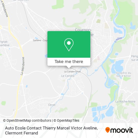 Auto Ecole Contact Thierry Marcel Victor Aveline map