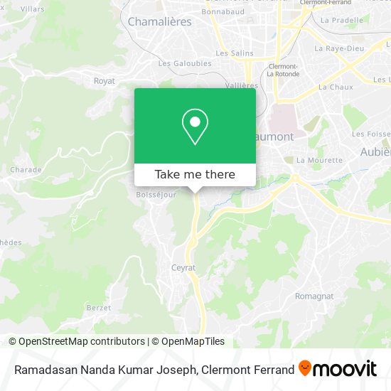 Ramadasan Nanda Kumar Joseph map
