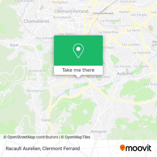 Racault Aurelien map