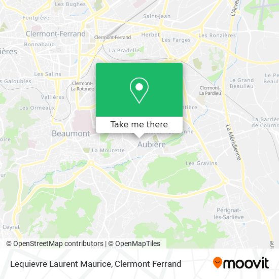 Lequievre Laurent Maurice map