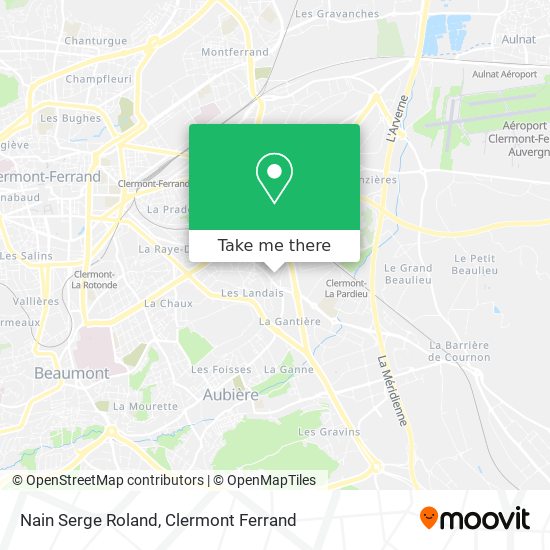 Nain Serge Roland map