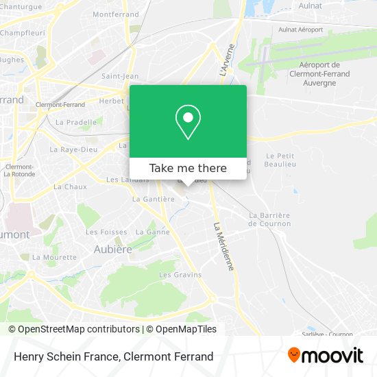 Henry Schein France map