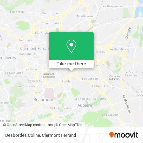 Desbordes Coline map