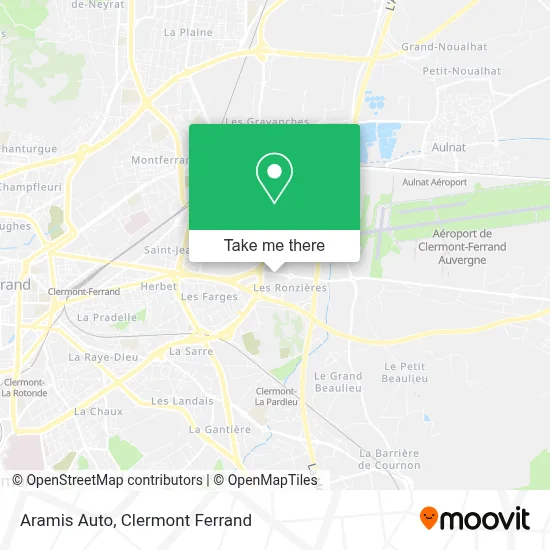 Aramis Auto map