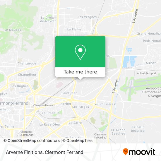 Arverne Finitions map