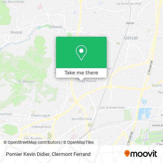 Pomier Kevin Didier map