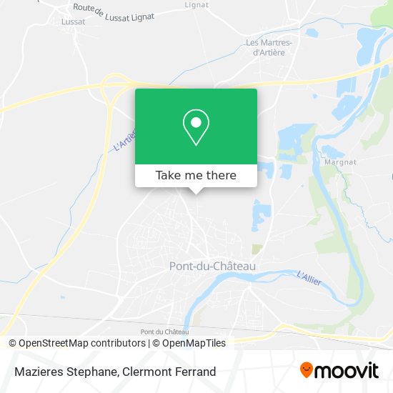 Mazieres Stephane map