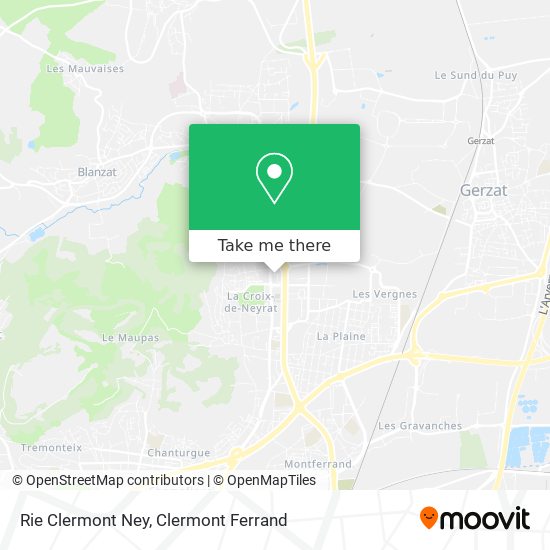 Rie Clermont Ney map