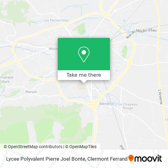 Lycee Polyvalent Pierre Joel Bonte map