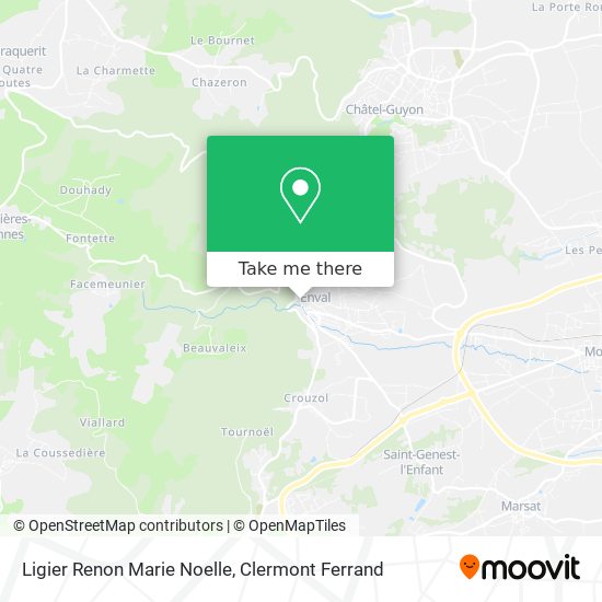 Ligier Renon Marie Noelle map