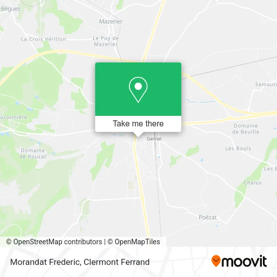 Morandat Frederic map
