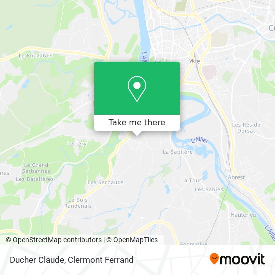 Ducher Claude map