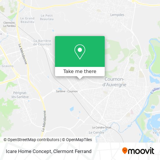 Icare Home Concept map