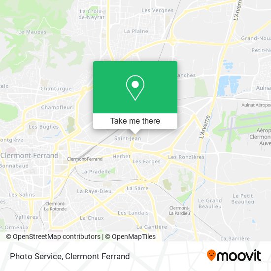 Photo Service map