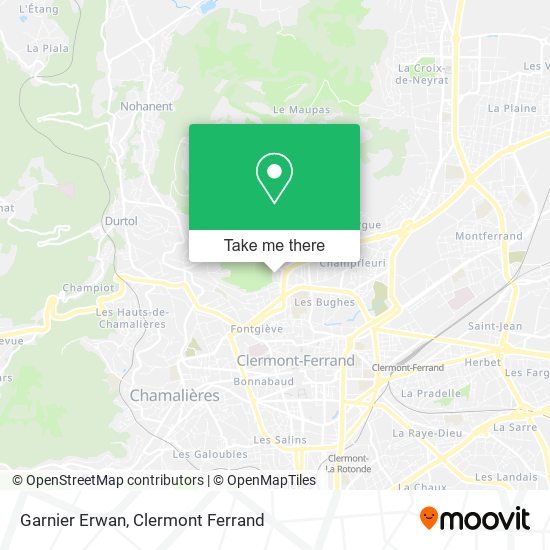 Garnier Erwan map