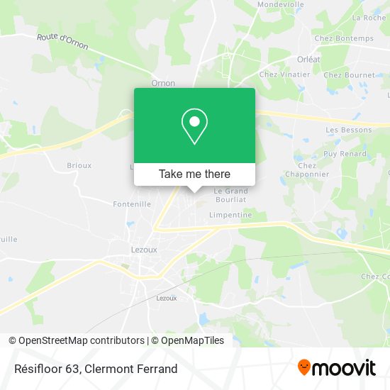Résifloor 63 map
