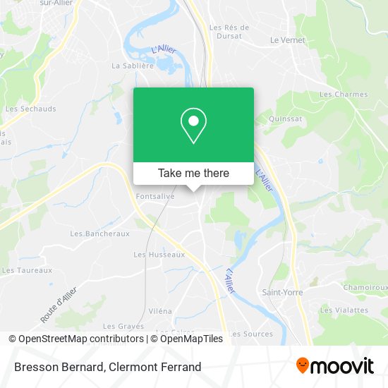 Bresson Bernard map