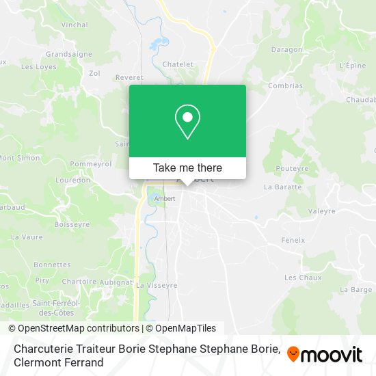 Charcuterie Traiteur Borie Stephane Stephane Borie map