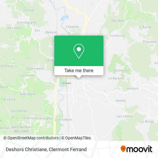 Deshors Christiane map
