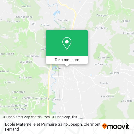 École Maternelle et Primaire Saint-Joseph map