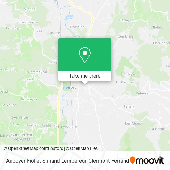 Auboyer Fiol et Simand Lempereur map