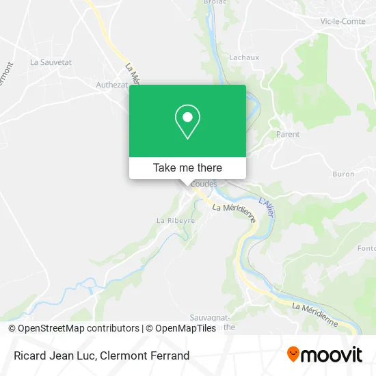 Ricard Jean Luc map