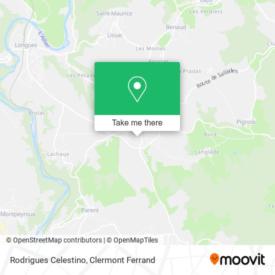Rodrigues Celestino map