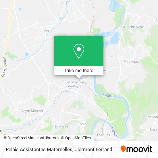 Relais Assistantes Maternelles map