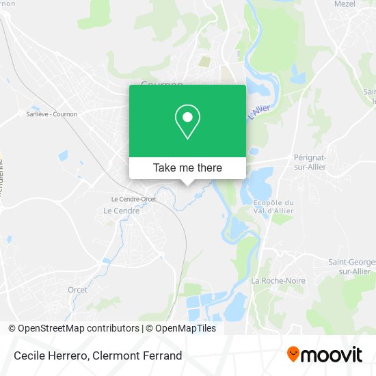 Cecile Herrero map