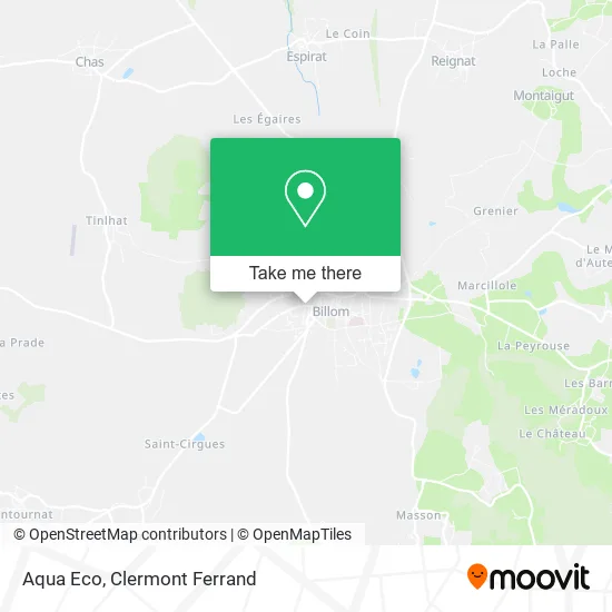 Aqua Eco map