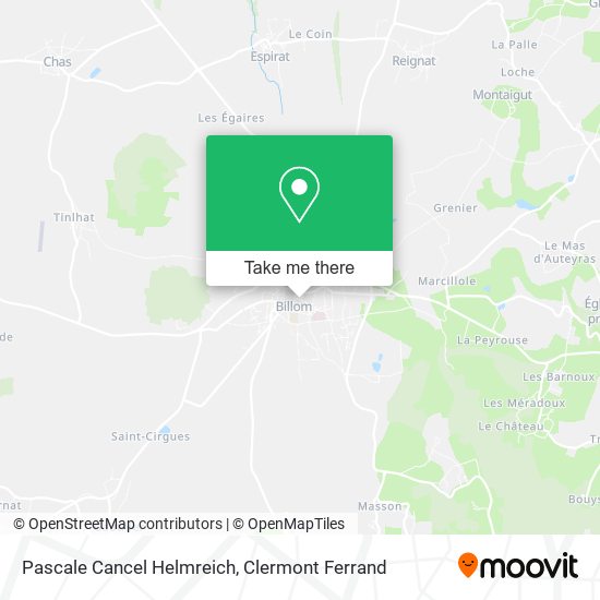 Pascale Cancel Helmreich map