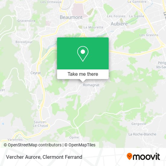 Vercher Aurore map